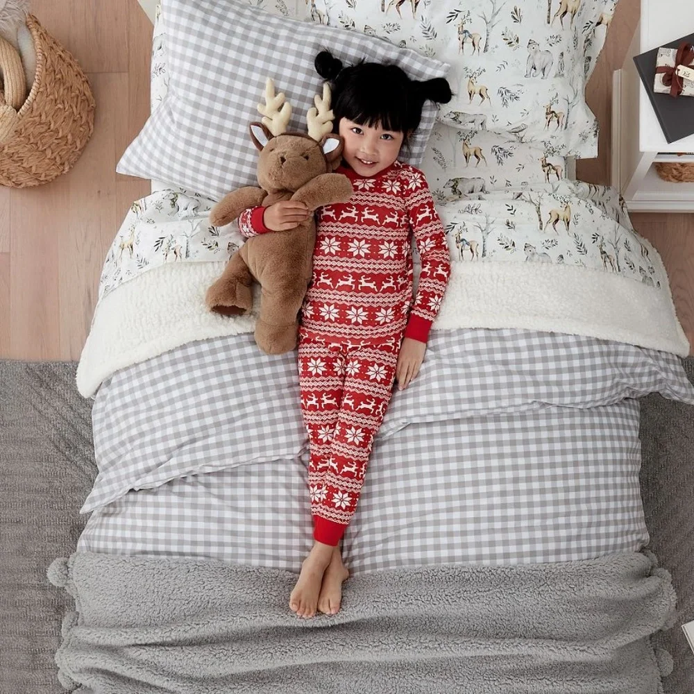 Classic Fair Isle Organic Cotton Pajama Set - PBK